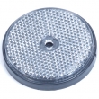 Reflector rond 60 mm wit 